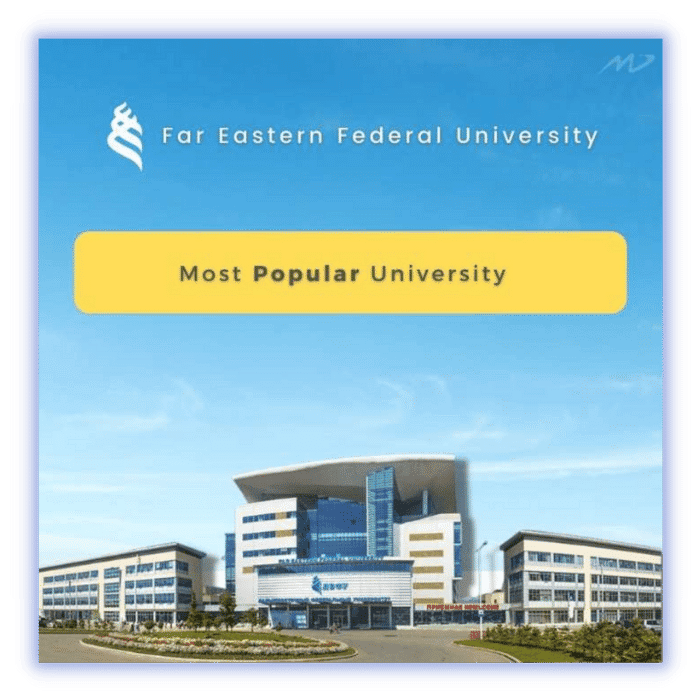 Far Eastern Federal University | MBBS in Russia for Indians
